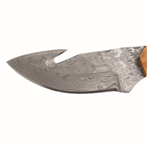 Old Ram Handmade Full Tang Damascus Steel Blade Hunting Knife